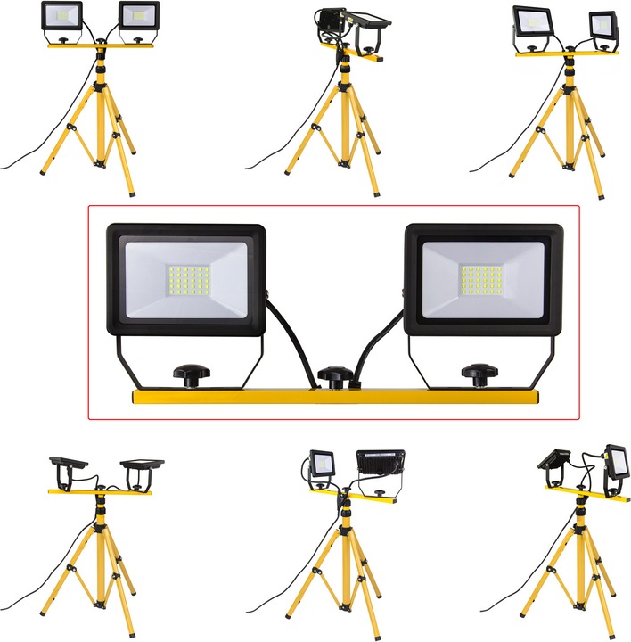 Produktbild Dema LED Scheinwerfer mit Stativ