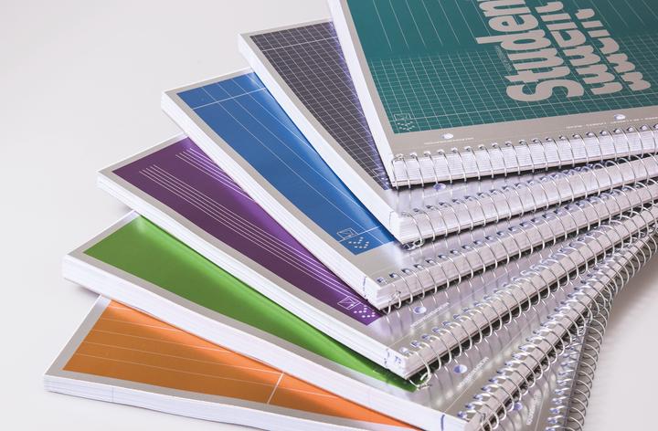 Produktbild Brunnen Collegeblock Premium Noten (A4, Liniert, Weicher Einband)