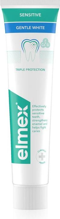 Actual product image Elmex SENSITIVE soft white toothpaste (75 ml)