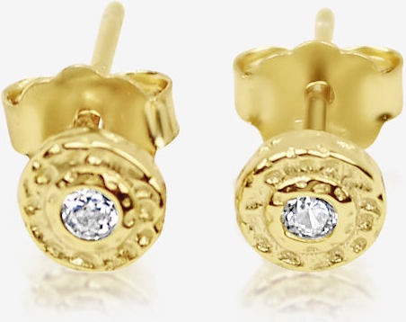 Actual product image Ellenoe Negin (Zirconia, 925 Sterling silver, 18k gold-plated)