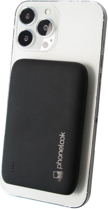 Produktbild PhoneLook 15W kabellose externe MagSafe Qi Batterie Power Bank 5000 mAh Ladegerät (5000 mAh, 20 W)