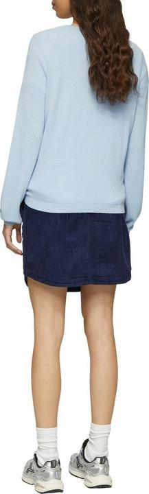 Image du produit s.Oliver Strickpullover Strickpullover mit Struktur aus Viskosemix (XL)