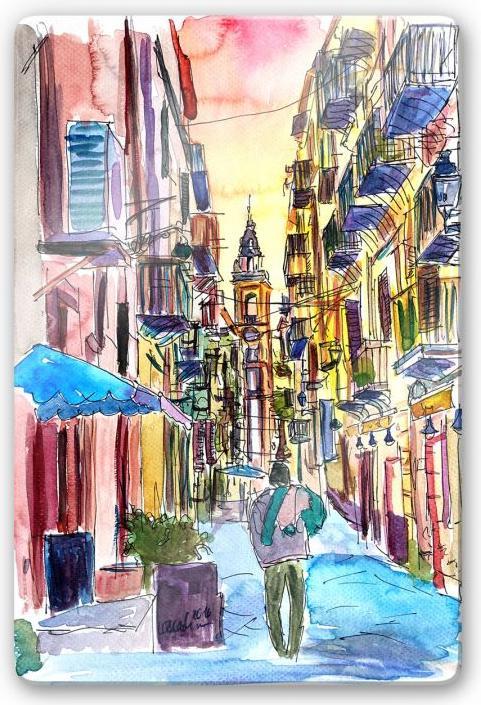 Actual product image Trenddeko Fascinating Palermo (40 x 60 cm)