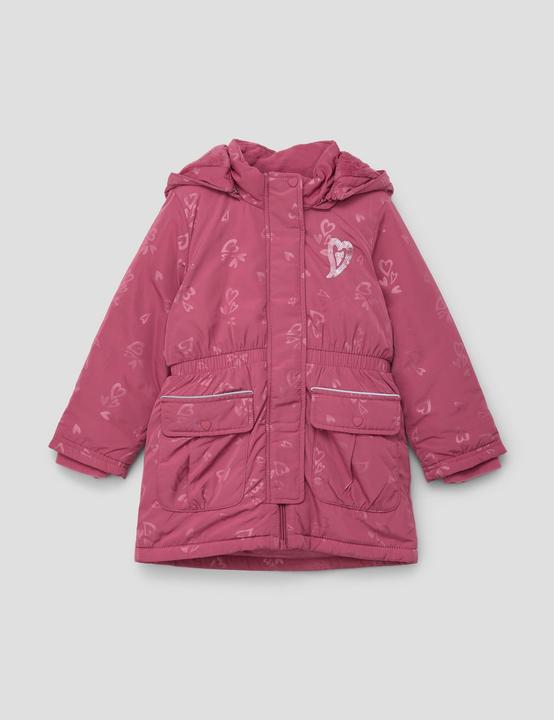 S.Oliver Outdoor-Mantel Mantel mit Pailletten