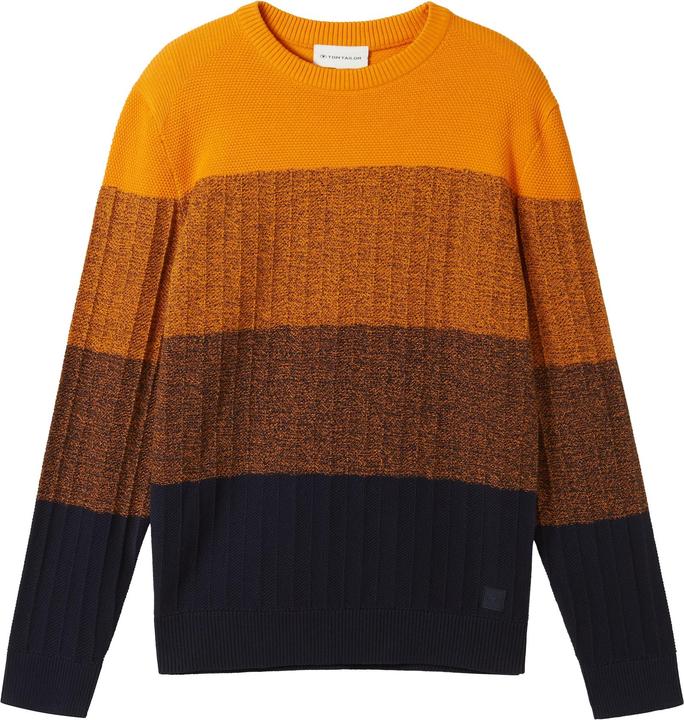 Produktbild Tom Tailor structure mix crewneck knit (3XL)