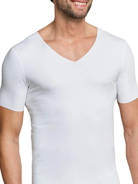 Produktbild Schiesser Shirt Loungewear "Laser Cut" weiss (L)
