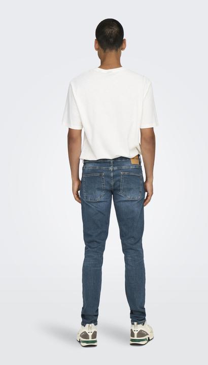 Produktbild Only & Sons Verjüngter Slim Fit Niedrige Taille Jeans Slim Fit Jeans (W30/L32)