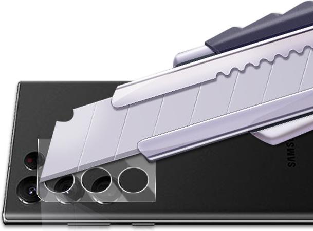 Actual product image Mocolo Silk Camera Lens Glass - protective glass for the camera lens of the Samsung Galaxy S22 Ultra (1 pcs., Samsung Galaxy S22 Ultra)