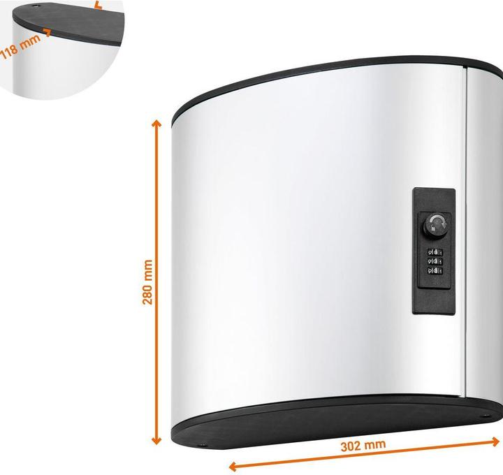 Actual product image Durable Key Box Code 18