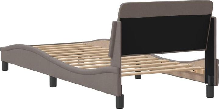 Image du produit VidaXL Cadre de lit avec tête de lit en tissu (100 x 200 cm)