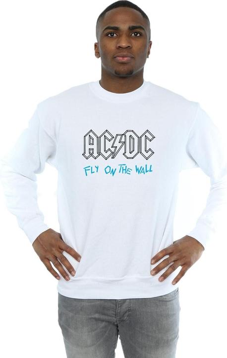 Produktbild AC/DC Fly On The Wall Outline Sweatshirt aus Baumwolle (5XL)