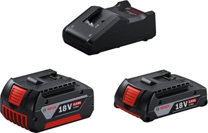 Produktbild Bosch Professional Professional 1600A01ZS9 1x2.0Ah + 1x4.0Ah + GAL 18V-40 (18 V)