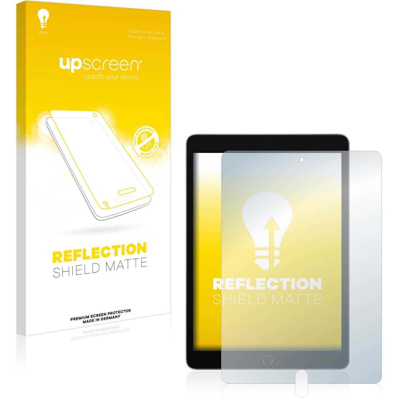 upscreen Reflection Shield Displayschutz Matt (1 Stück, iPad 10.2), Tablet Schutzfolie