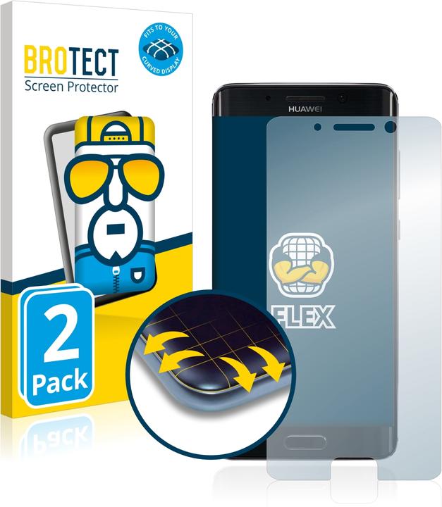 Actual product image BROTECT Full-Cover Protector (2 Piece, Mate 9 Pro)