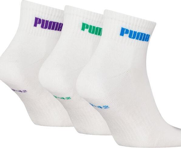 Actual product image Puma Cushioned Quarter Socken (pack of 3, 35 - 38)