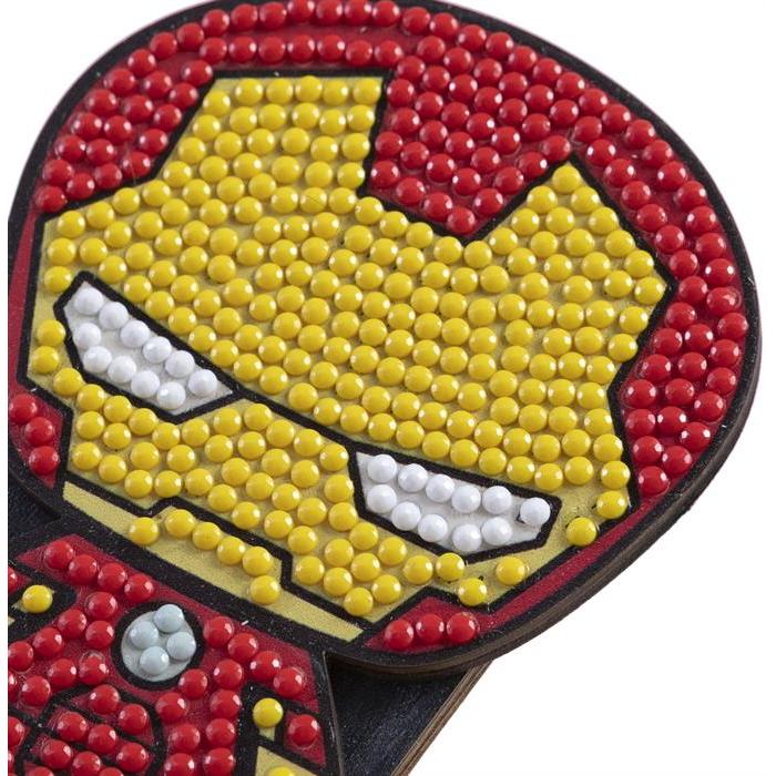 Thumbnail - Craft Buddy Ironman, Crystal Art Figur ca. 11x8cm