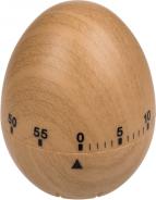 Ootb Minute minder, egg in wood look, approx. 7 x 6 cm