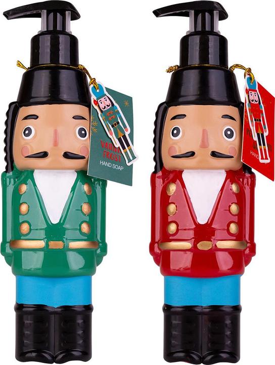 Accentra WINTER CLASSICS Handseife NUTCRACKER in Pumpspender (Flüssigseife, 320 ml)