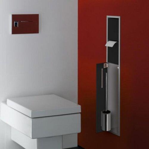 Thumbnail - Emco, Toilettenpapierhalter, WC-Modul ASIS 150 Unterputz, 809x168mm aluminium/schwarz