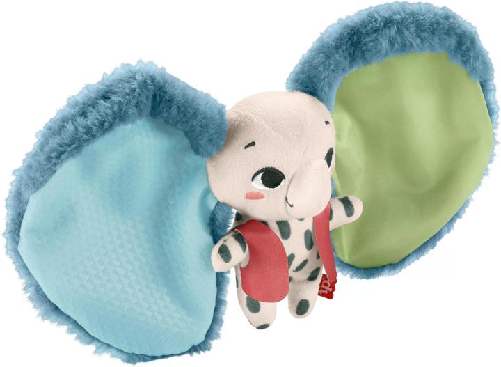 Image du produit Fisher-Price Planet Friends Jouet Sensoriel Eléphant à Oreilles Géantes pour Nouveau-né, Eléphant en Peluche (18.40 cm)