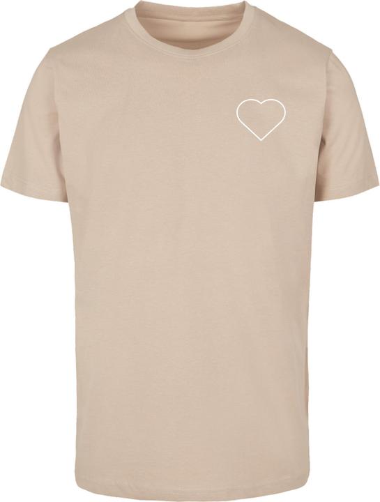 Produktbild Merchcode MHSS Herz Weiss 2 T-Shirt - 172457 (M)