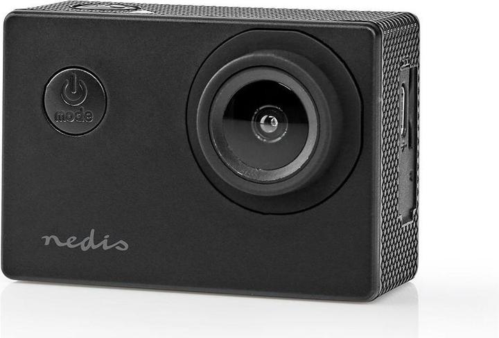 Image du produit Nedis Action Cam| 1080pa30fps| 12 MPixel| Etanche à 30.0 m| 90 min| Incl - 12 MP
