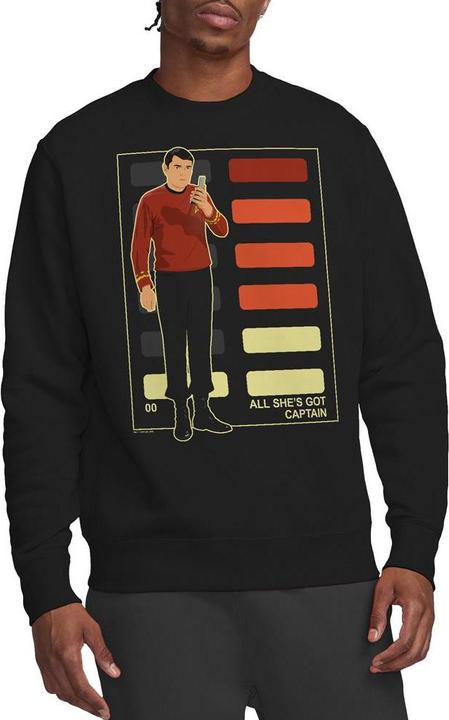 Image du produit - Sweat ALL SHE'S GOT CAPTAIN - Adulte (S)