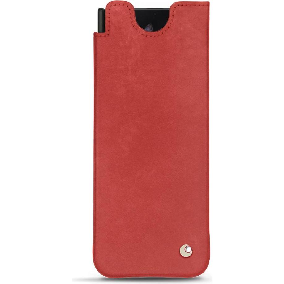 Noreve Lederschutzhülle (Samsung Galaxy Z Fold3), Smartphone Hülle, Rot