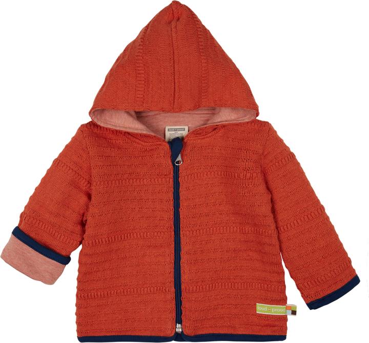 Produktbild loud + proud Wendejacke Strick Cinnamon (74)