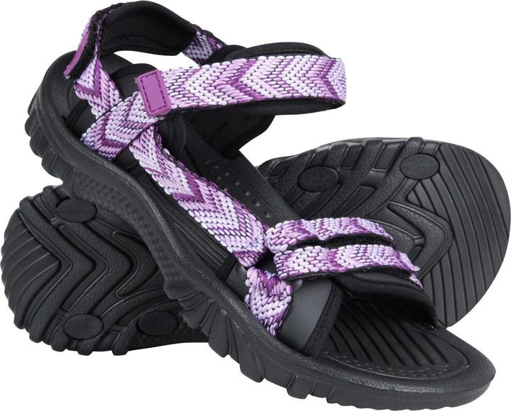 Actual product image Mountain Warehouse Womens/Ladies Cyprus Chevron Sandals (38)