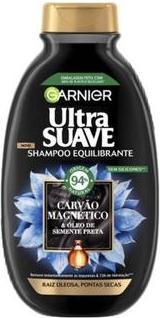 Produktbild Garnier Ultra Soft Magnetic Charcoal Shampoo 250ml (250 ml, Flüssiges Shampoo)