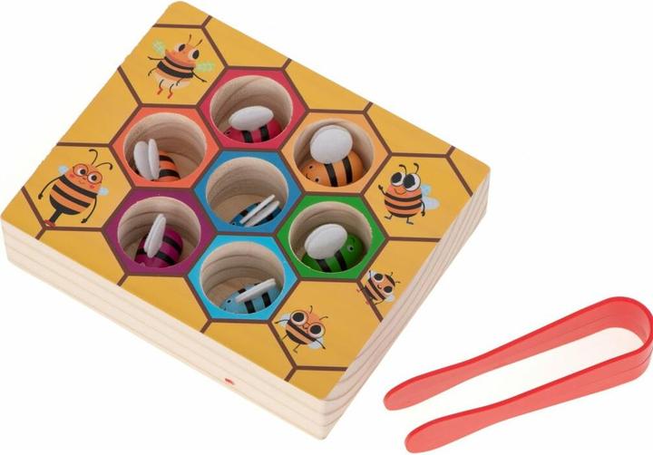 Actual product image Ikonka Honeycomb montessori bee educational game
