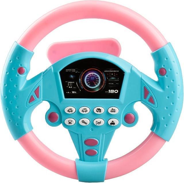 Activity Board Jouet de simulation de volant musical Co-Pilot, jouet d'éveil pour enfant, électronique