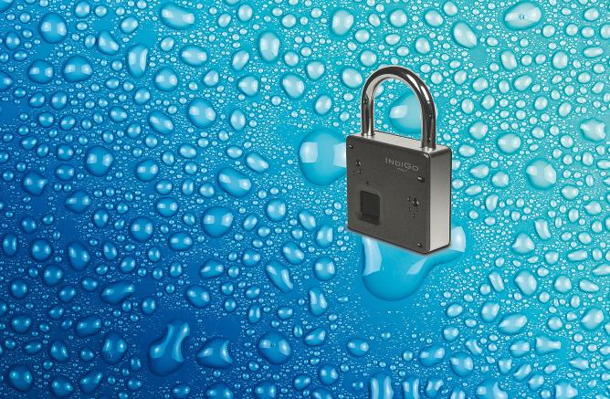 Actual product image Mediacom K500 Smart Padlock (Fingerprint, Key)