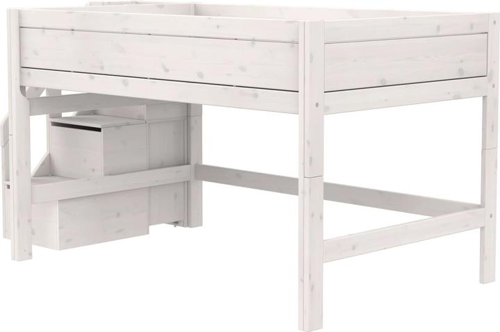 Produktbild Lifetime Kidsrooms Halbhohes Bett mit Treppe 120x200cm (120 x 200 cm)