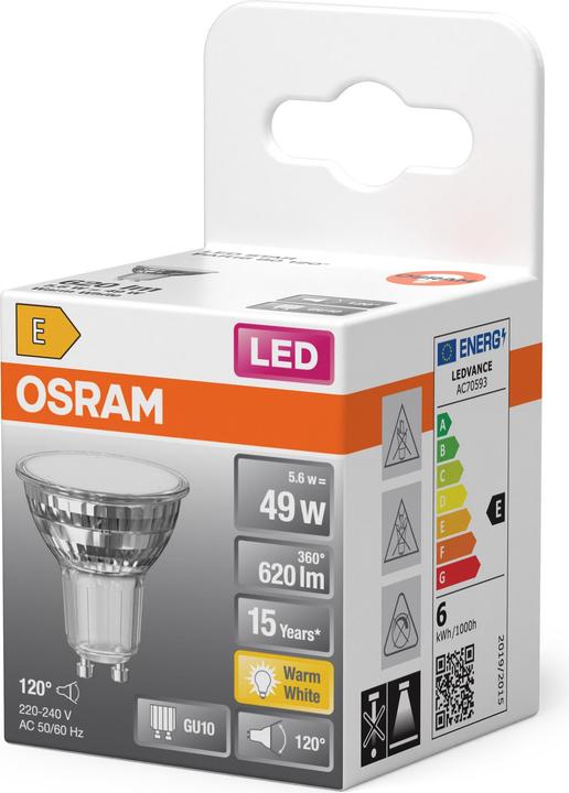 Actual product image Osram LED illuminant 4099854457425 (GU10, 620 lm, 1 x)