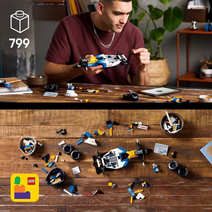 Actual product image LEGO Williams Racing FW14B mit Nigel Mansell (10353, LEGO Icons)