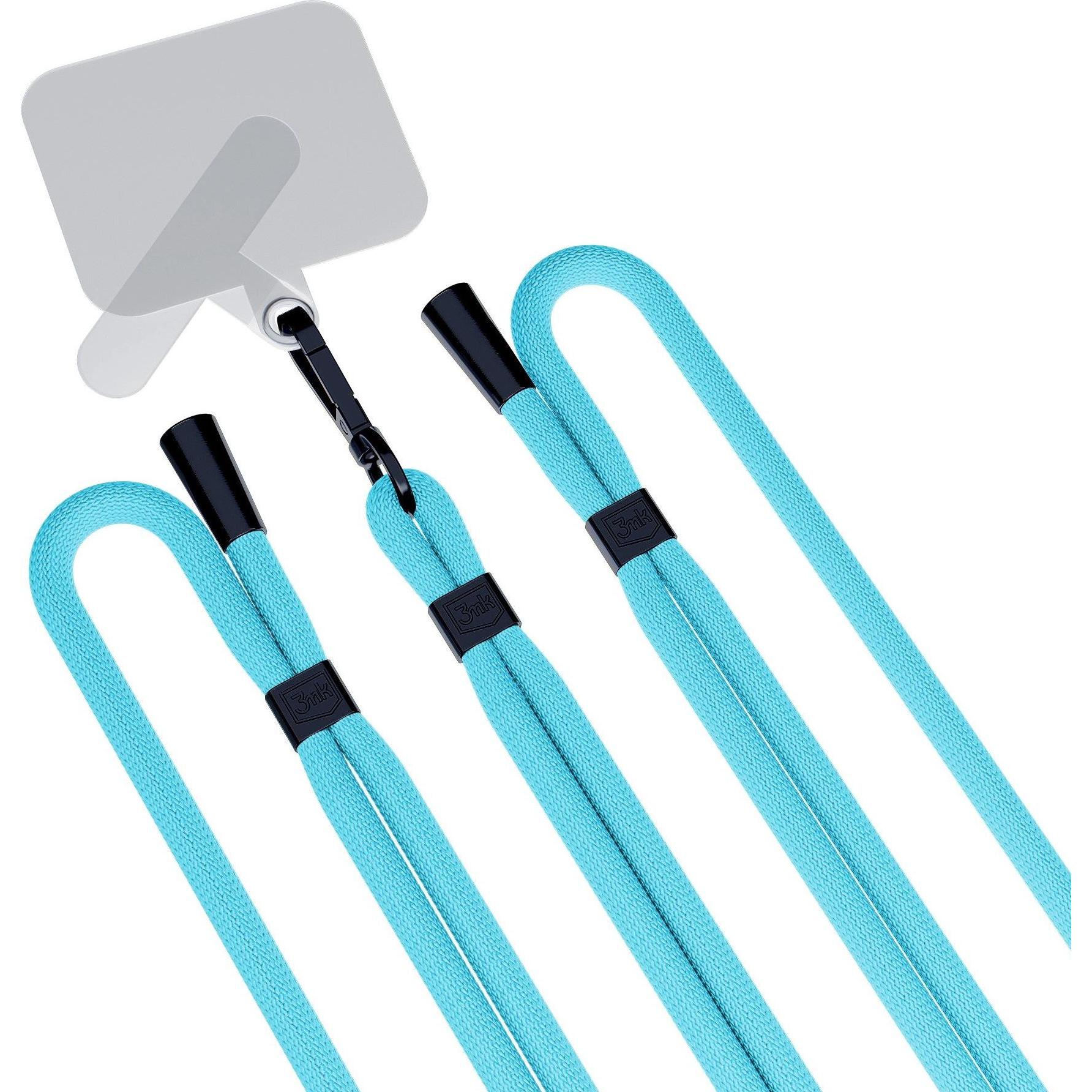 3MK EasyClip Light Blue (black) smycz do telefonu, Weiteres Smartphone Zubehör, Blau
