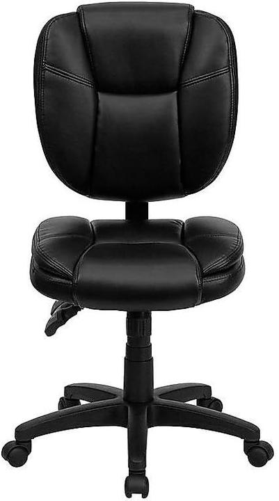 Flash Furniture Sedia da Ufficio in Pelle Morbida