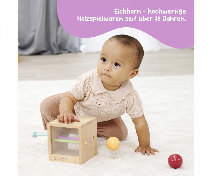 Actual product image Eichhorn EH Montessori box with balls