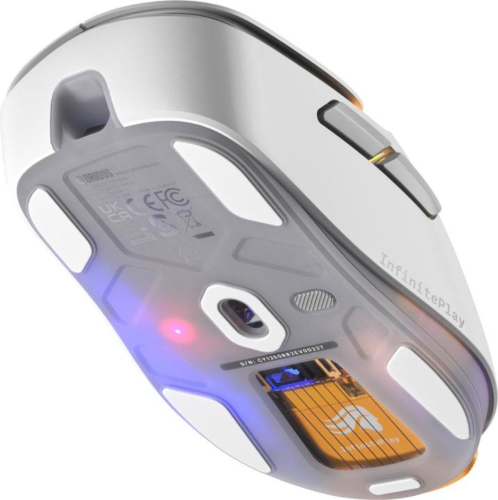 Produktbild Glorious Model D 3 Wireless Mouse White (Kabellos)