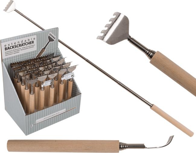 Produktbild Out of the blue Ausziehbarer Metall-Rückenkratzer mit Holzgriff