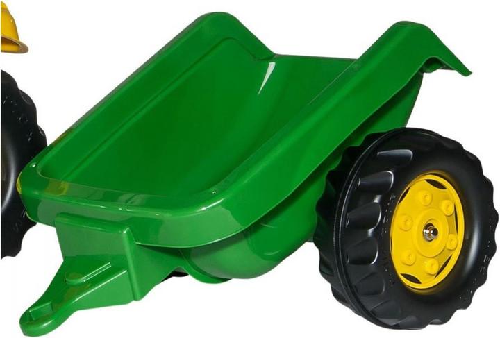 Actual product image Vedes John Deere Children's Pedal Tractor with Front Loader and Trailer