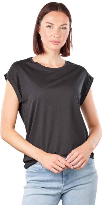 Actual product image Armedangels Jilaana T-Shirt Short Sleeve Black (XS)