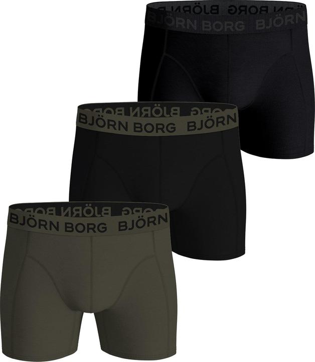 Produktbild Björn Borg Cotton Stretch Boxer Trunks 3P (M, 3er Pack)