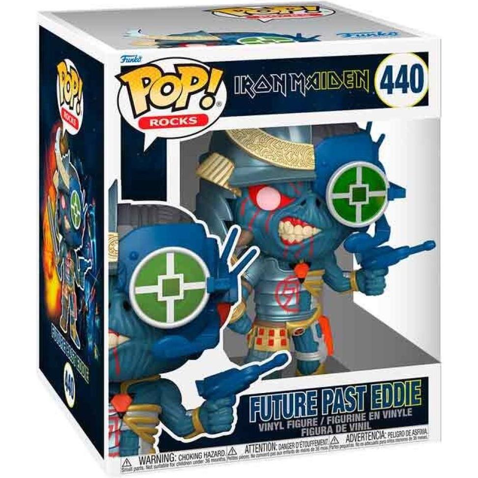 Thumbnail - Funko Iron Maiden Super Sized POP! Rocks Vinyl Figur The Future Past 15 cm