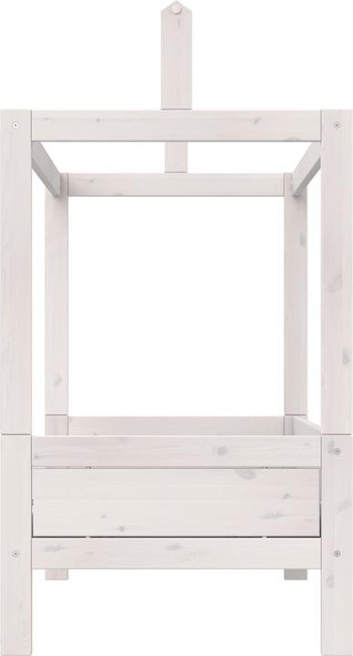 Produktbild Lifetime Kidsrooms Himmelbett mit Dachkonstruktion fuer Stoffdach und Premium Rollboden (90 x 200 cm)