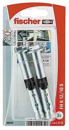 Produktbild Fischer Hochleistungsa. FH II 12/10 S K (2 Stk.)