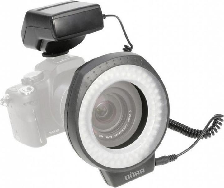 Immagine prodotto Dörr Ringlight Ultra 80 LED con flash (Macroflash, Vari)