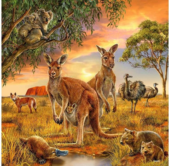 Produktbild Ravensburger Tiere der Erde (49 Teile)